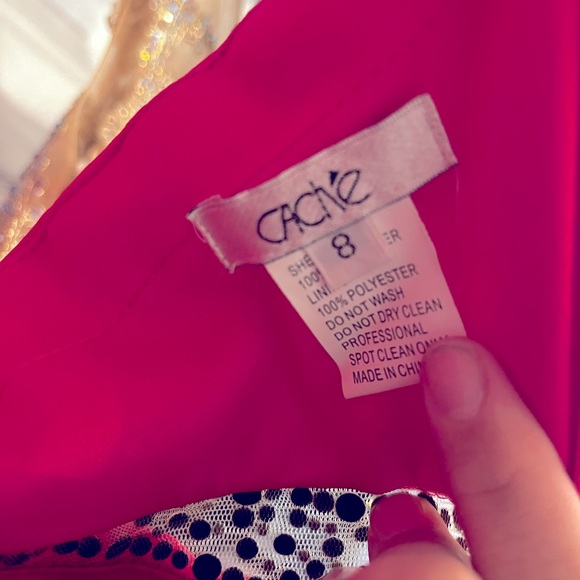 Brand new Hot pink Gown - Picture 5 of 5